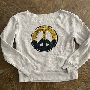 Justice girls sweatshirt size 8